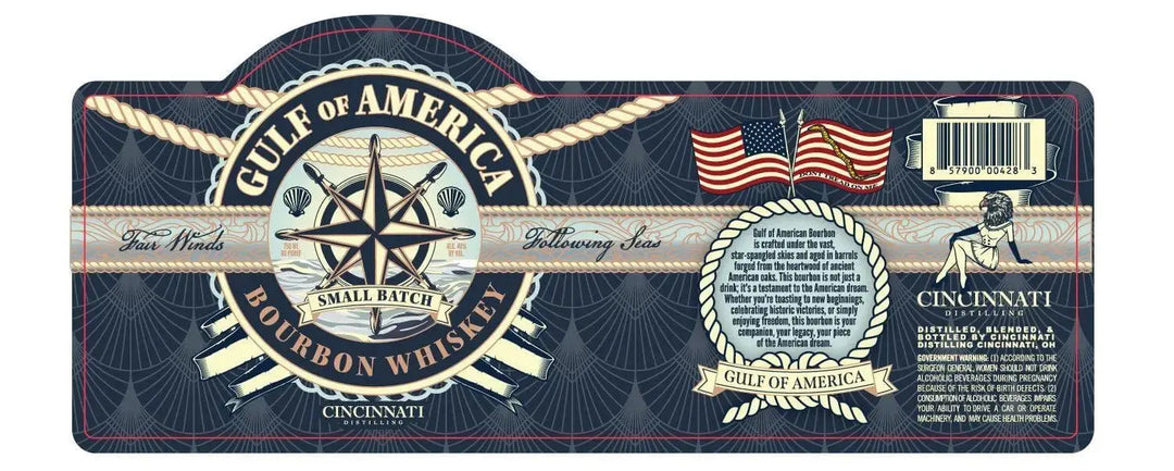 Gulf of America Small Batch Bourbon Whiskey - Main Street Liquor