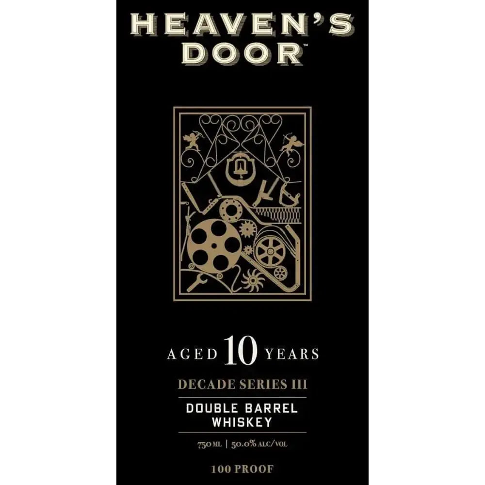 Heaven's Door Decade Series Release 03: Double Barrel Whiskey - Main Street Liquor