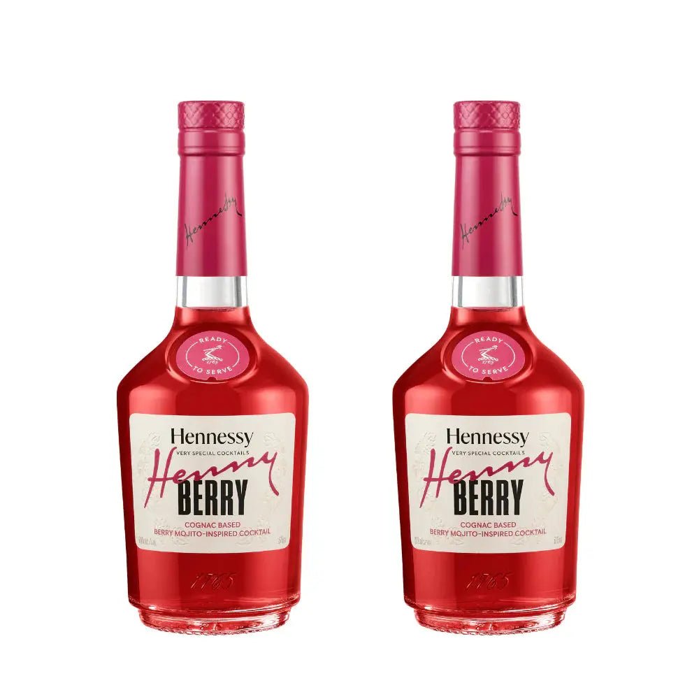Hennessy Henny Berry Ready to Serve Cognac Cocktail 375mL 2 - Pack - Main Street Liquor