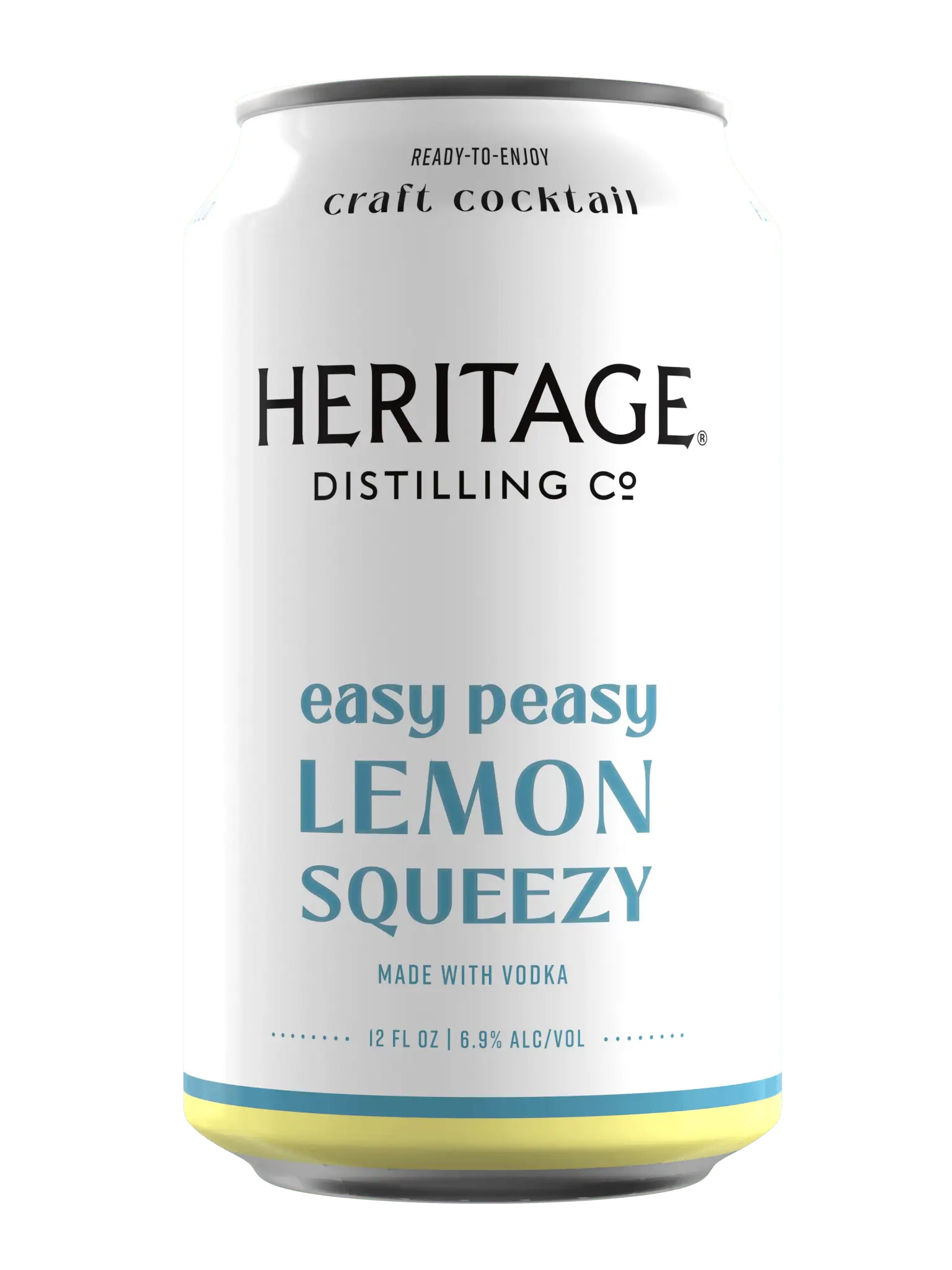 Heritage Distilling Co Easy Peasy Lemon Squeezy 4 Pack Cans - Main Street Liquor
