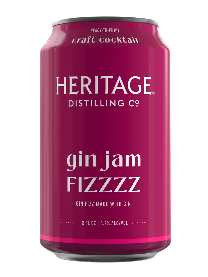 Heritage Distilling Co Gin Jam Fizzzz 4 Pack Cans - Main Street Liquor