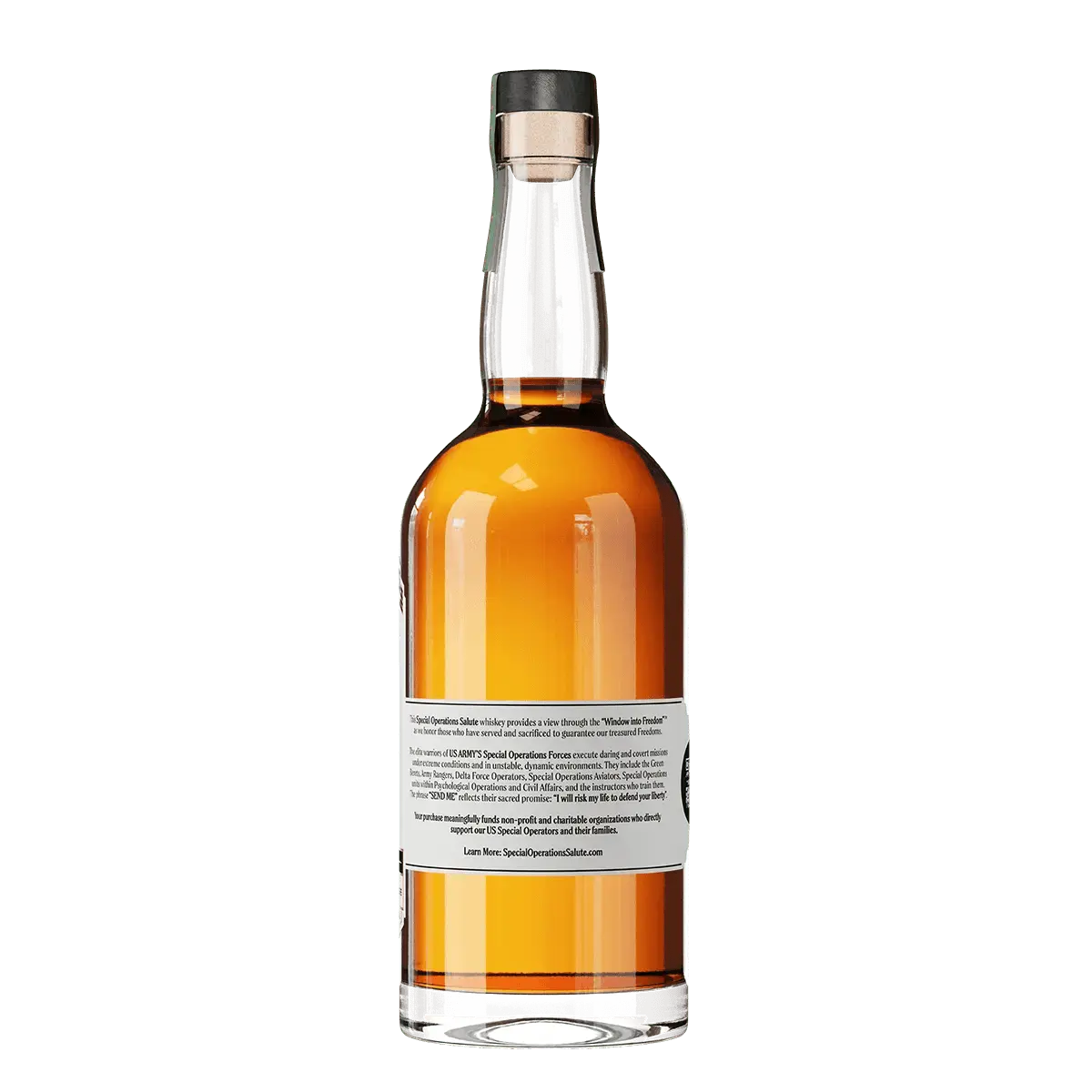 Heritage Distilling Co Special Operations Salute™ Whiskey - Army SOF Edition (Bottle Only) - Main Street Liquor