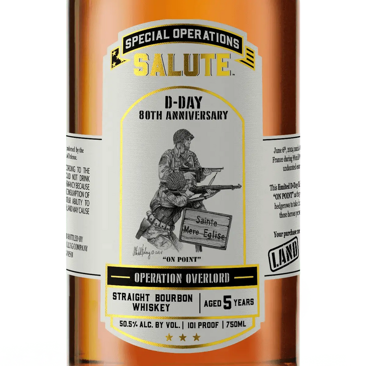 Heritage Distilling Co Special Operations Salute™ Whiskey - D - Day 80th Anniversary - LAND - Main Street Liquor