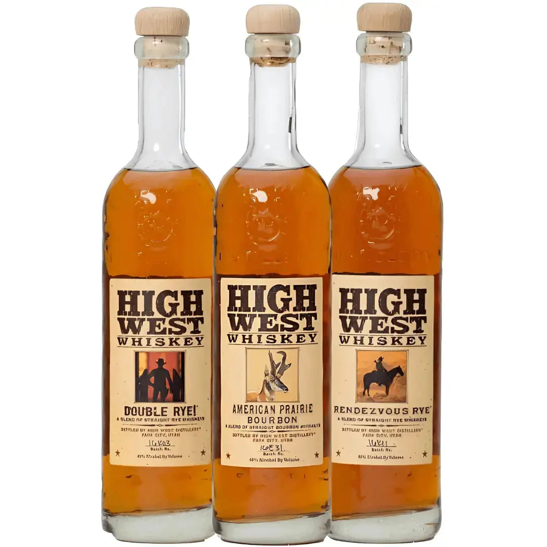 High West Frontier Bundle: Double Rye, American Prairie Bourbon & Rendezvous Rye - Main Street Liquor