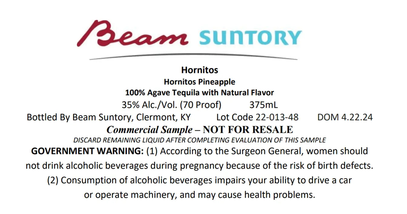 Hornitos Pineapple Tequila 375ml - Main Street Liquor