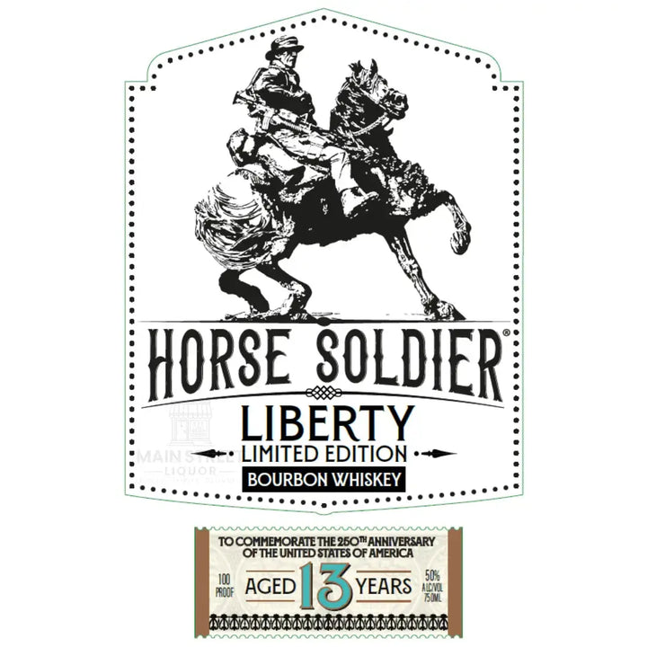 Horse Soldier Liberty 13 Year Bourbon Whiskey Limited Edition - Main Street Liquor