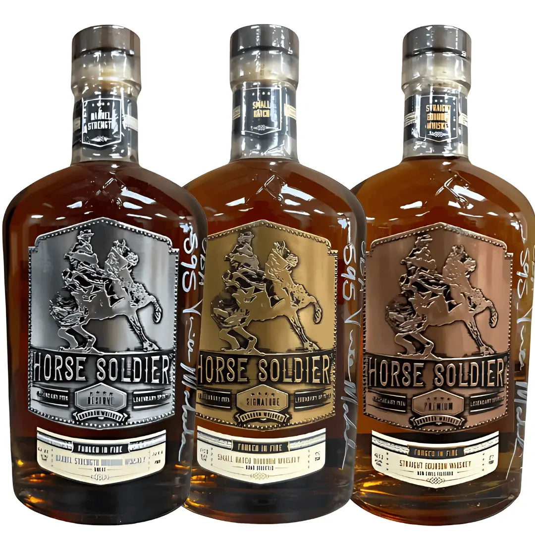 Horse Soldier Signed Bottle Bundle - Limited Edition Set of 3 - Main Street Liquor