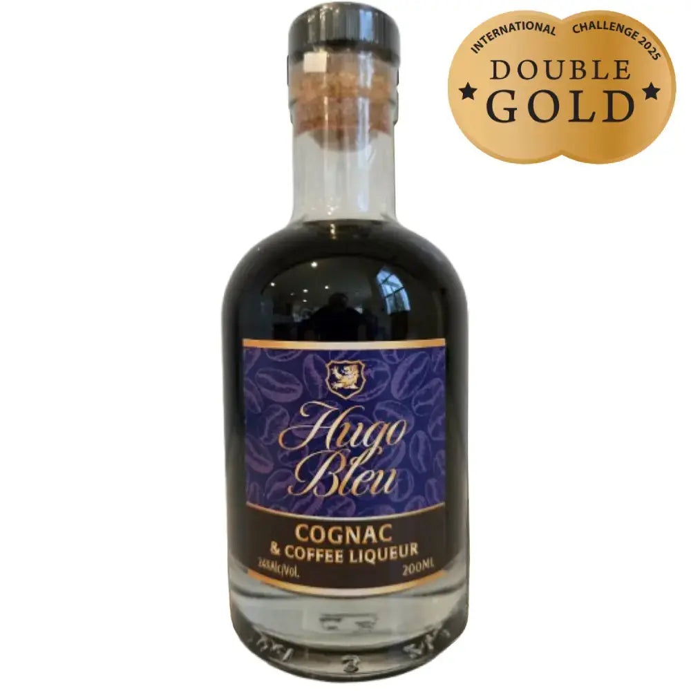 Hugo Bleu Cognac & Coffee Liqueur 200mL - Main Street Liquor