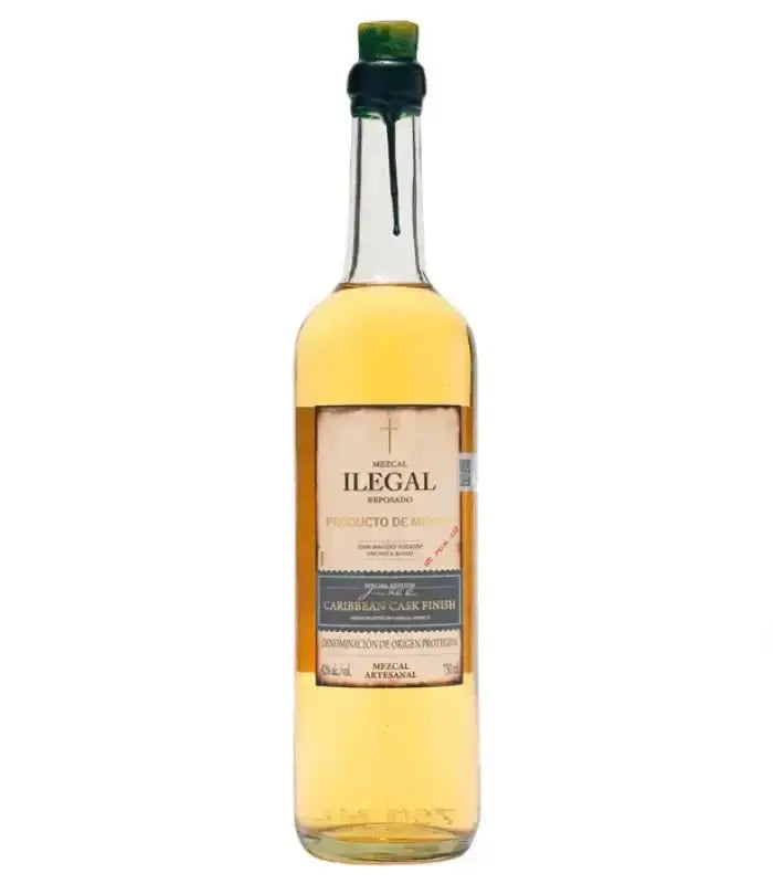 Ilegal Mezcal Reposado Caribbean Cask Finish 750mL - Main Street Liquor