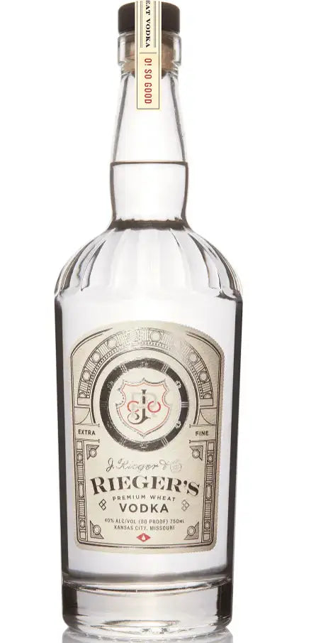 J. Rieger’s & Co. Premium Wheat Vodka - Main Street Liquor
