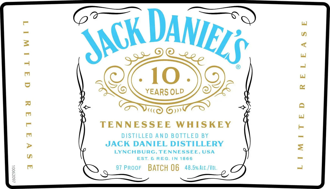 Jack Daniel’s 10 Year Old Tennessee Whiskey Batch 06 700mL - Main Street Liquor