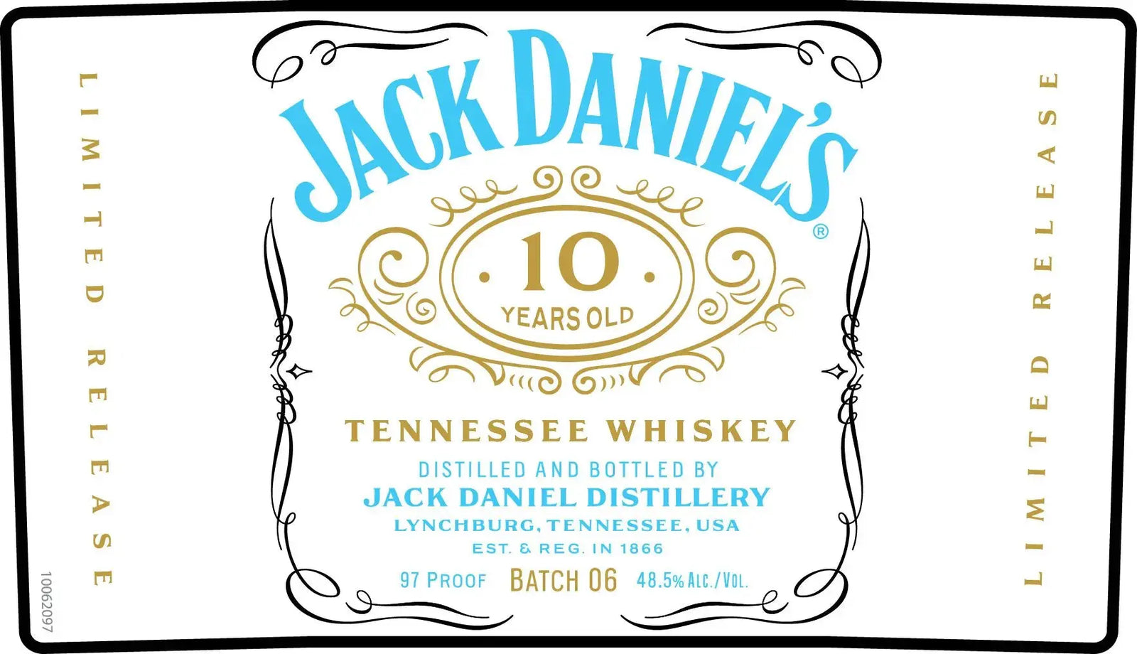 Jack Daniel’s 10 Year Old Tennessee Whiskey Batch 06 700mL - Main Street Liquor