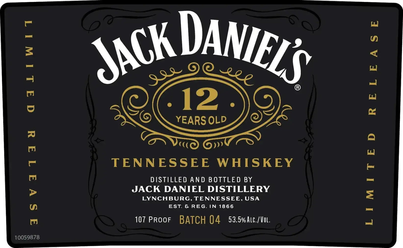 Jack Daniel's 12 Year Old Tennessee Whiskey Batch 04 - Main Street Liquor