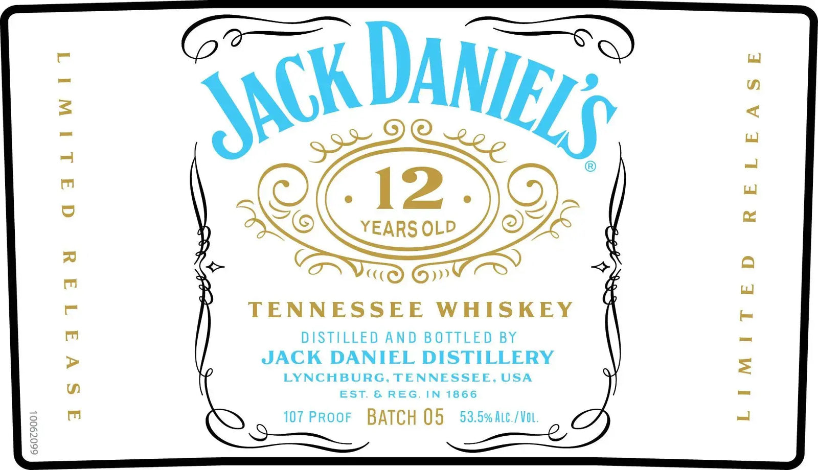 Jack Daniel’s 12 Year Old Tennessee Whiskey Batch 05 700mL - Main Street Liquor