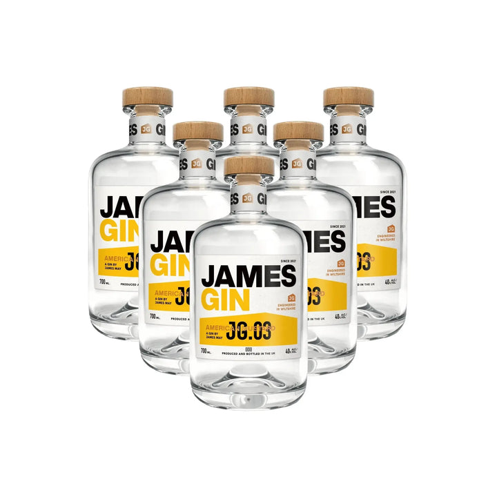 James Gin American Ramstud 700mL W/ Souvenir Gift Key Chain - Main Street Liquor