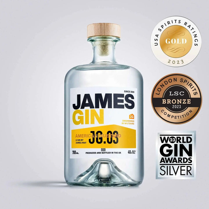 James Gin American Ramstud 700mL W/ Souvenir Gift Key Chain - Main Street Liquor