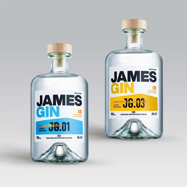 James Gin The Hedge 2 Bottle Bundle W/ Souvenir Gift Key Chain - Main Street Liquor
