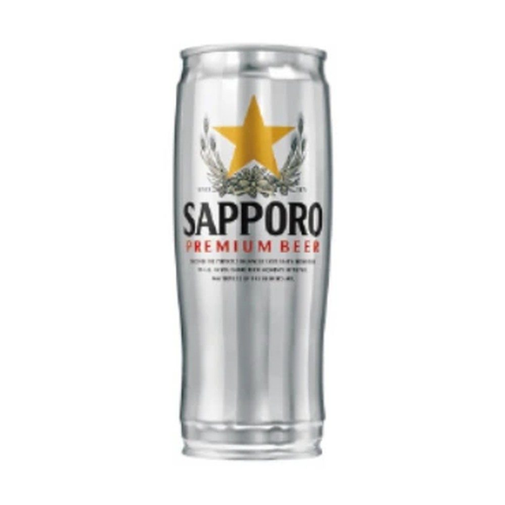 Sapporo Silver Can Beer 22oz - Case of 12
