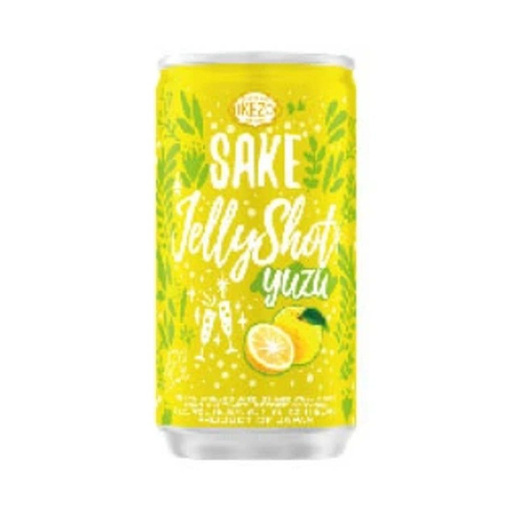 Ozeki Ikezo Sake Jelly Shot - Yuzu Sparkling 180ml - Case of 30