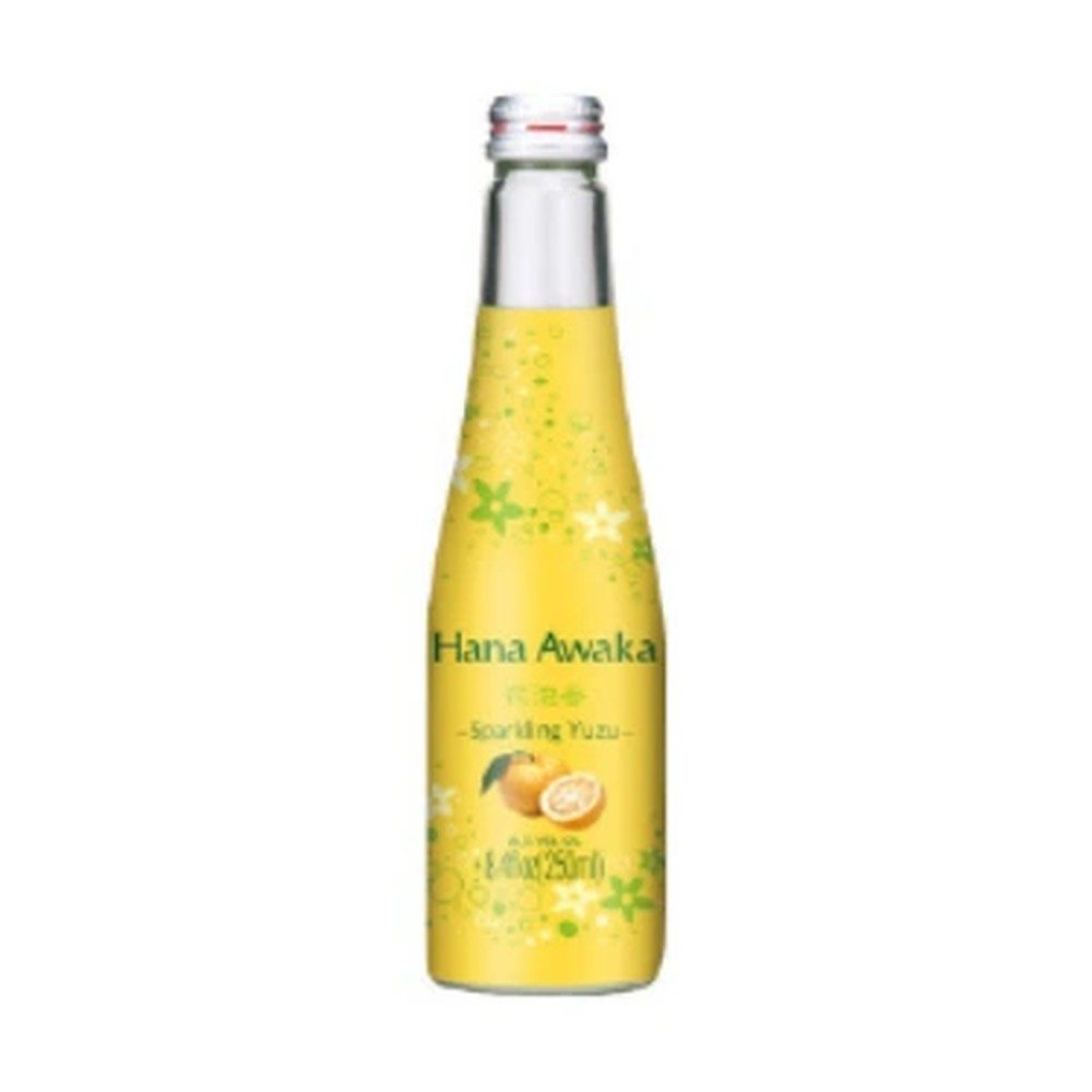Ozeki Hana Awaka Sparkling - Yuzu Sake 250ml - Case of 12