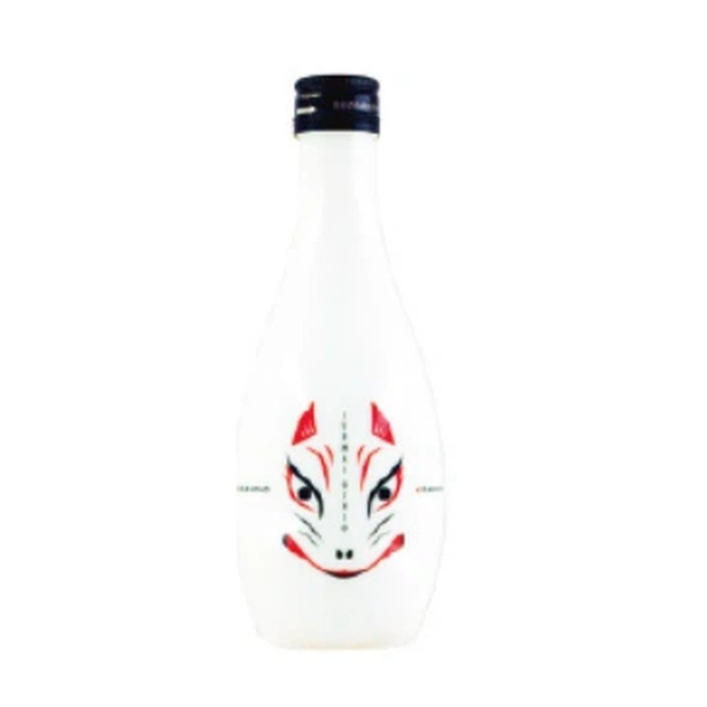 Kirakucho Fox Bottle Junmai Ginjo Sake 300ml - Case of 20