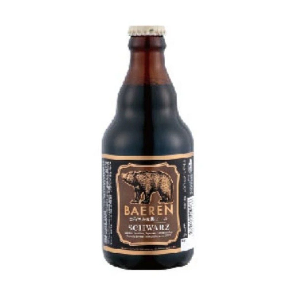 Baeren Schwarz Black Beer 330ml - Case of 12