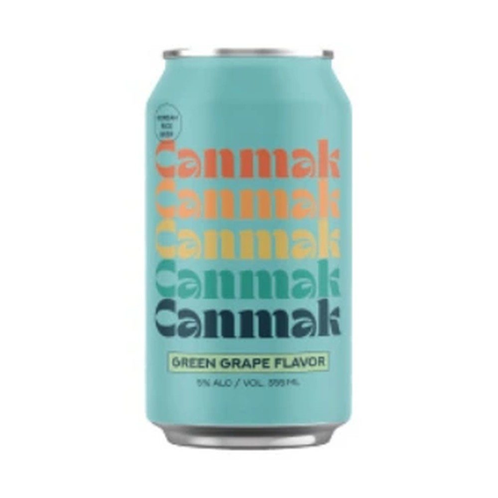 Canmak Green Grape Can Makgeolli 355ml 4-Pack