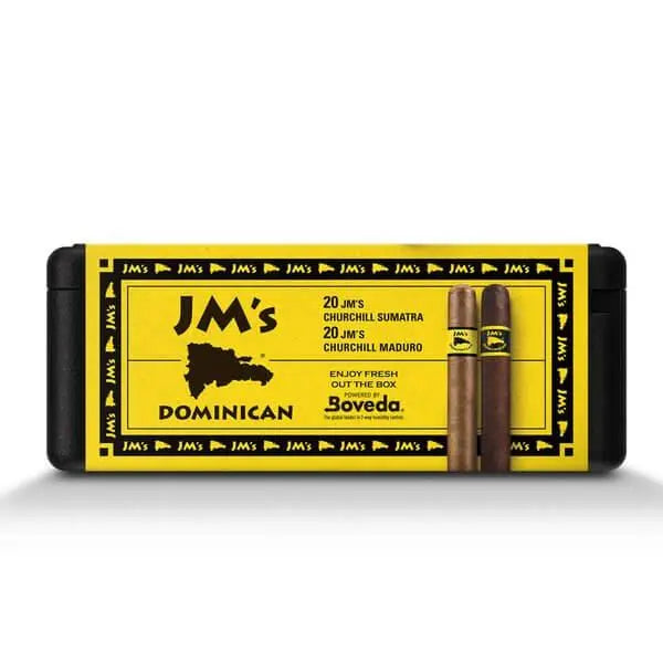 JM's 40 Premium Cigars Set + Personal Humidor by CigarBros - Main Street Liquor