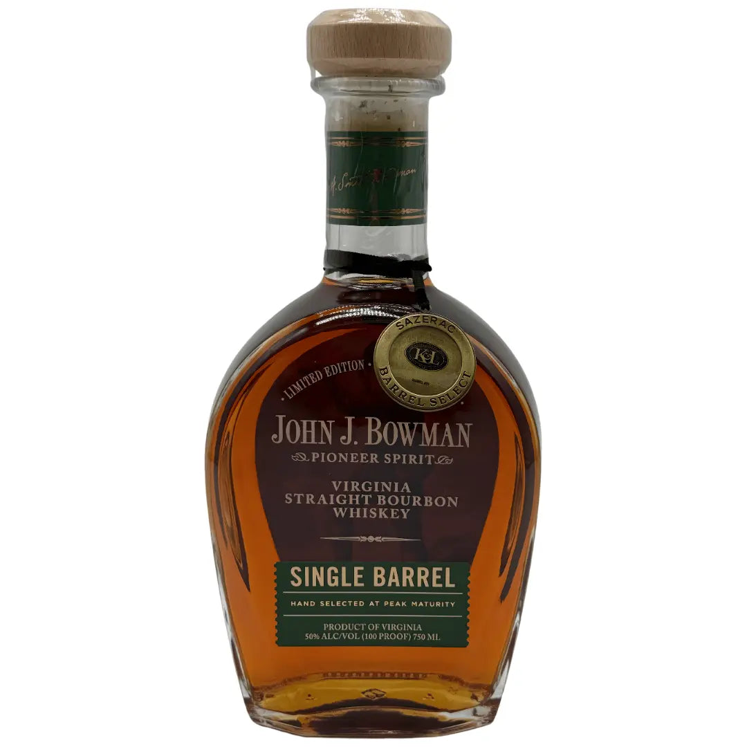 John J. Bowman Single Barrel Bourbon – K&L Wines Store Pick (Limited Edition) - Main Street Liquor