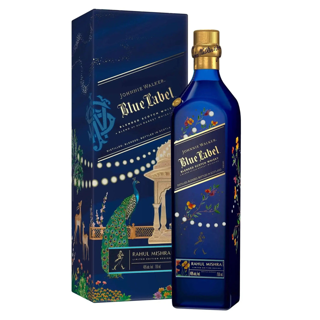 Johnnie Walker Blue Label x Rahul Mishra Diwali Limited Edition 750ml - Main Street Liquor
