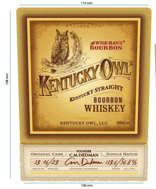 Load image into Gallery viewer, Kentucky Owl Kentucky Straight Bourbon Batch 13 - Main Street Liquor
