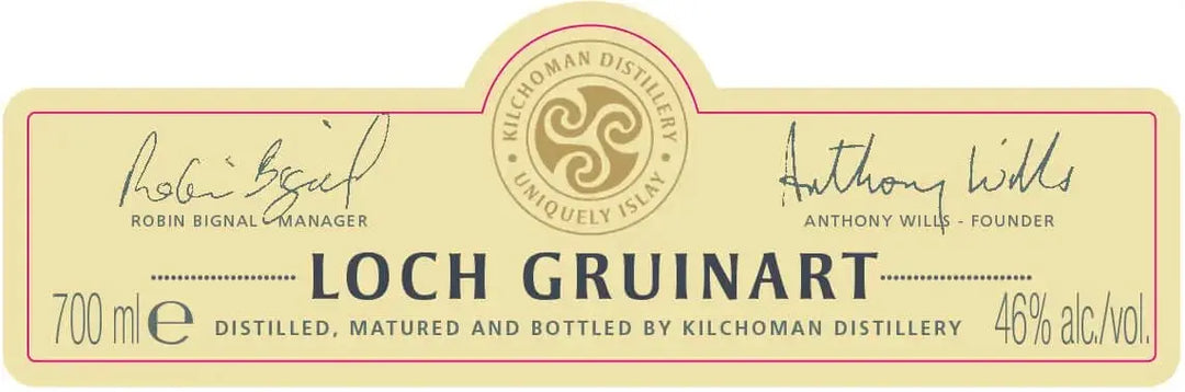 Kilchoman Loch Gruinart Islay Single Malt Scotch Whisky 700ml - Main Street Liquor