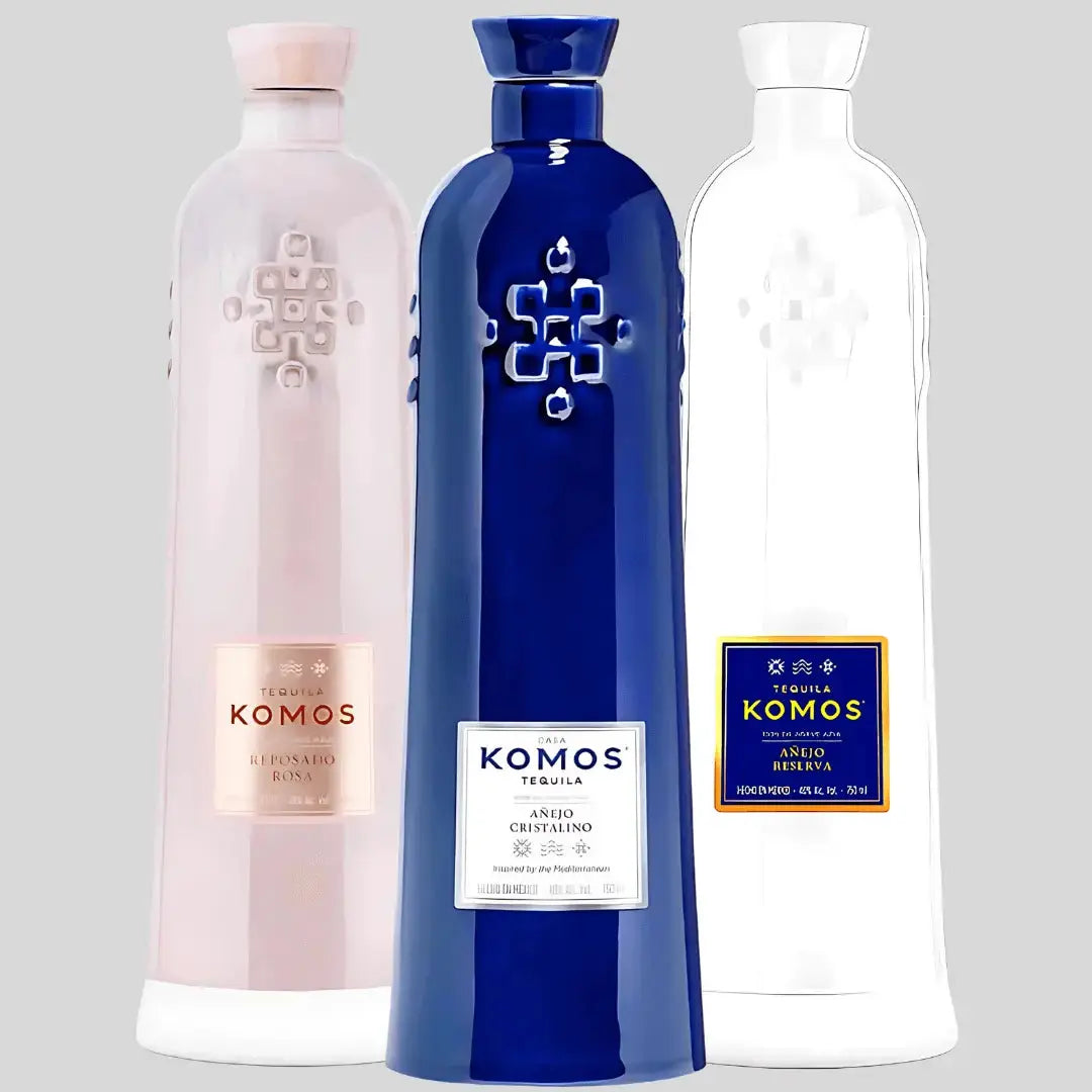 Komos Prestige Pack Bundle: Añejo Cristalino, Añejo Reserva & Reposado Rosa - Main Street Liquor
