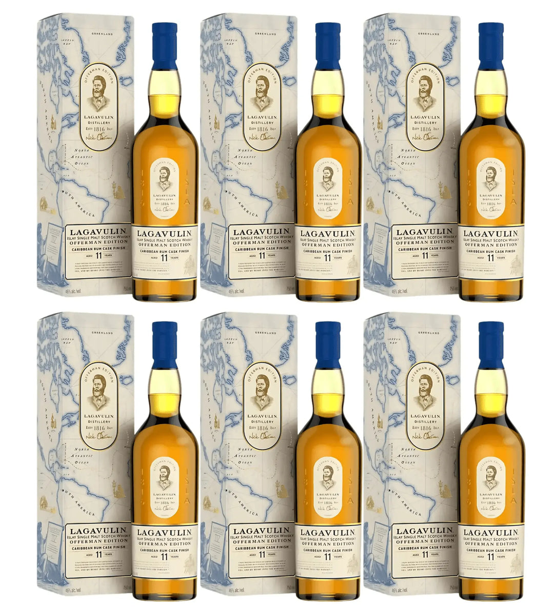 Lagavulin Offerman Edition 11 Year Caribbean Rum Cask Finish - Main Street Liquor