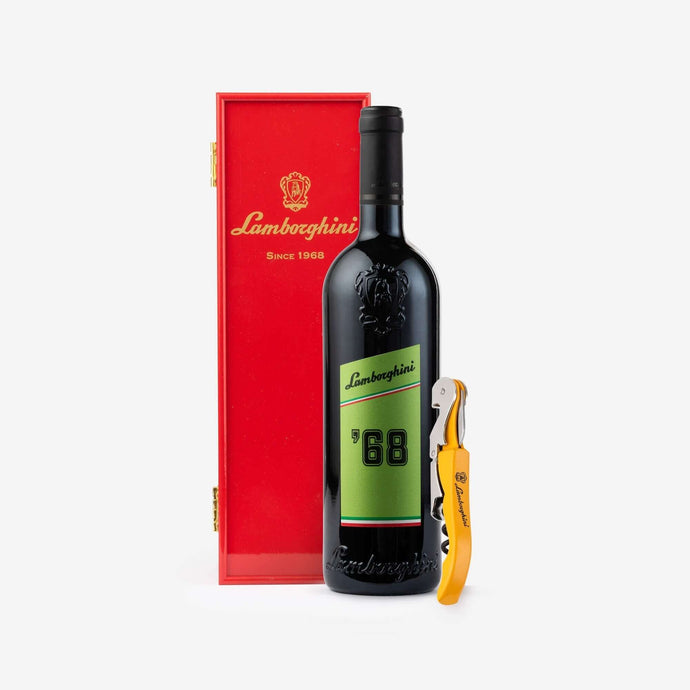 Lamborghini: '68 Italia with Gift Box & Corkscrew - Main Street Liquor