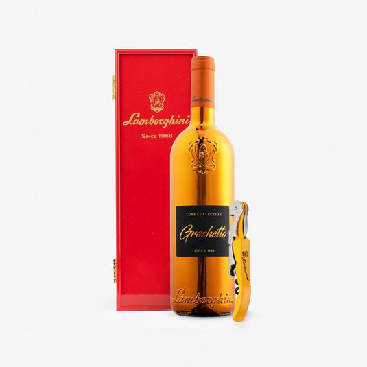 Lamborghini Luxe: Grechetto with Gift Box & Corkscrew - Main Street Liquor