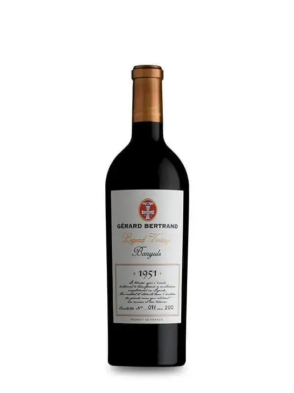 Legend Vintage Banyuls 1951 - Main Street Liquor
