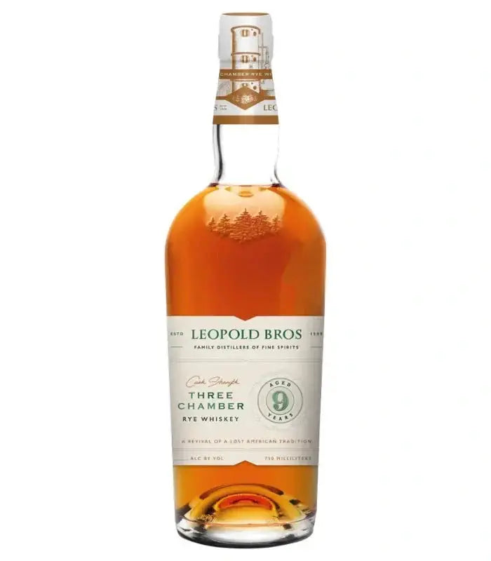 Leopold Bros 9 Year Three Chamber Cask Strength Rye Whiskey - Main Street Liquor
