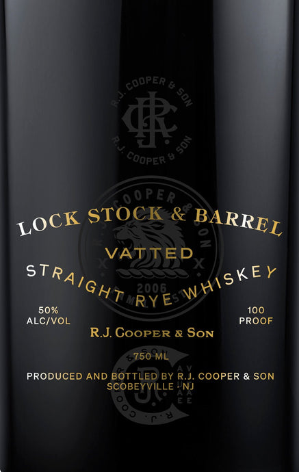 Lock Stock & Barrel Vatted Straight Rye Whiskey - Main Street Liquor