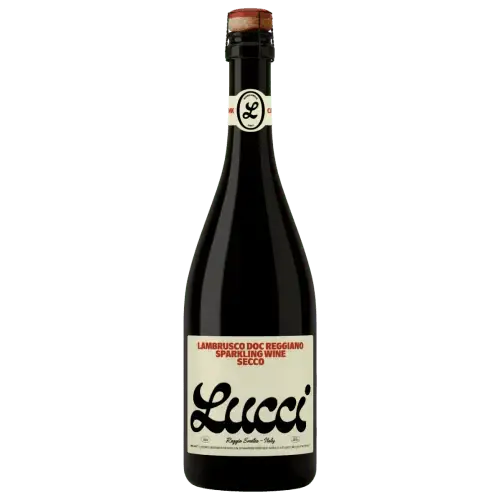 Lucci Lambrusco Reggiano DOC Secco Dry Sparkling Red Wine - Main Street Liquor