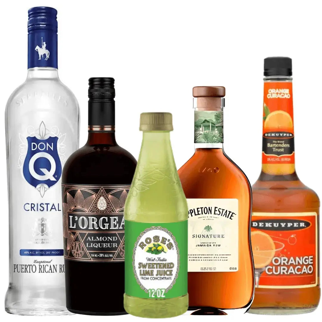 Mai Tai Cocktail Kit: Don Q, De Kuyper, Rose’s, L'Orgeat, Appleton Rum - Main Street Liquor