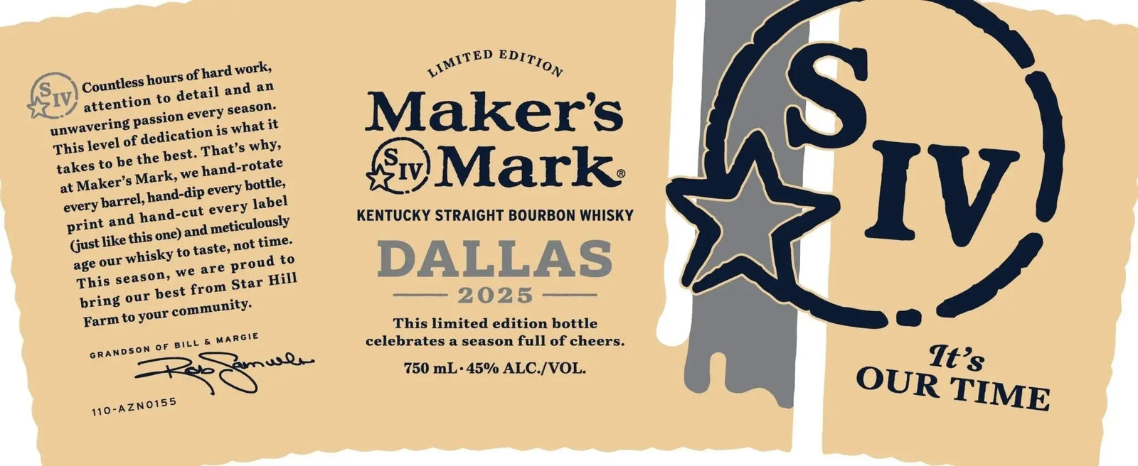 Maker’s Mark Dallas 2025 Limited Edition Bourbon - Main Street Liquor