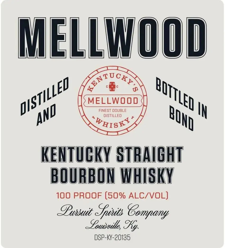 Mellwood Legacy Collection Kentucky Straight Bourbon Whisky Bottled in Bond 375mL - Main Street Liquor