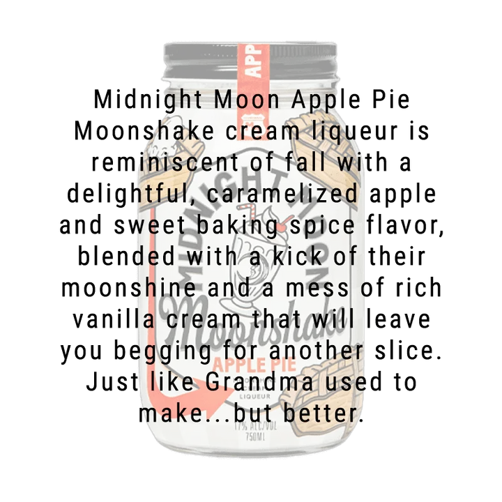 Midnight Moon Apple Pie Moonshake 750mL - Main Street Liquor