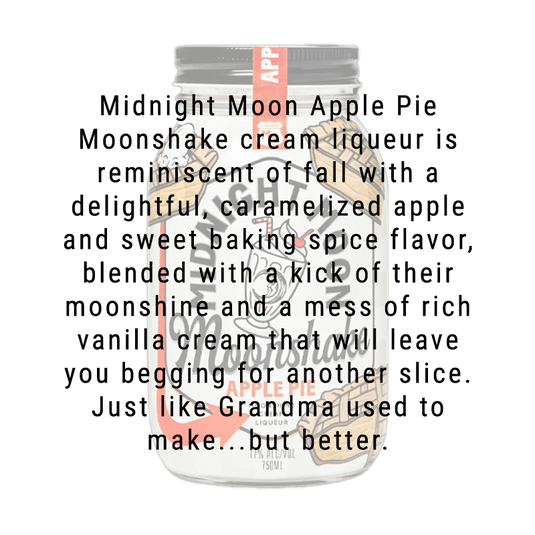 Midnight Moon Apple Pie Moonshake 750mL - Main Street Liquor