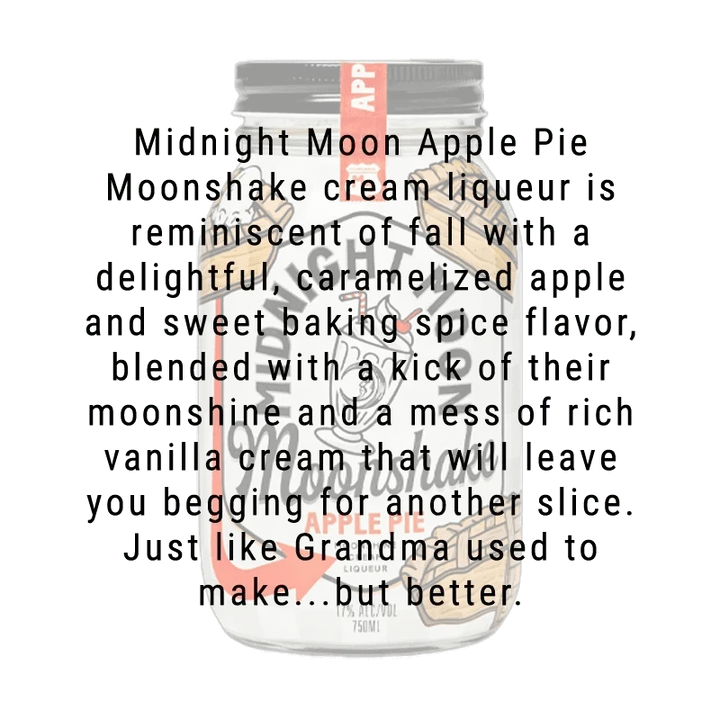 Midnight Moon Apple Pie Moonshake 750mL - Main Street Liquor