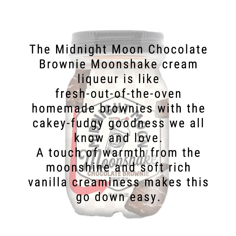 Load image into Gallery viewer, Midnight Moon Chocolate Brownie Moonshake 50mL 12 pack - Main Street Liquor
