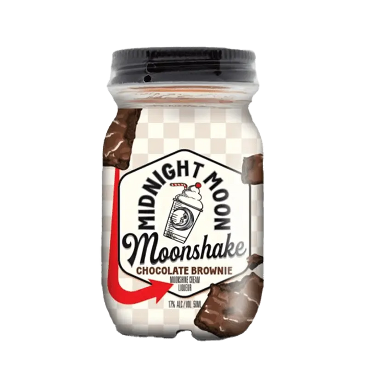 Midnight Moon Chocolate Brownie Moonshake 50mL 12 pack - Main Street Liquor