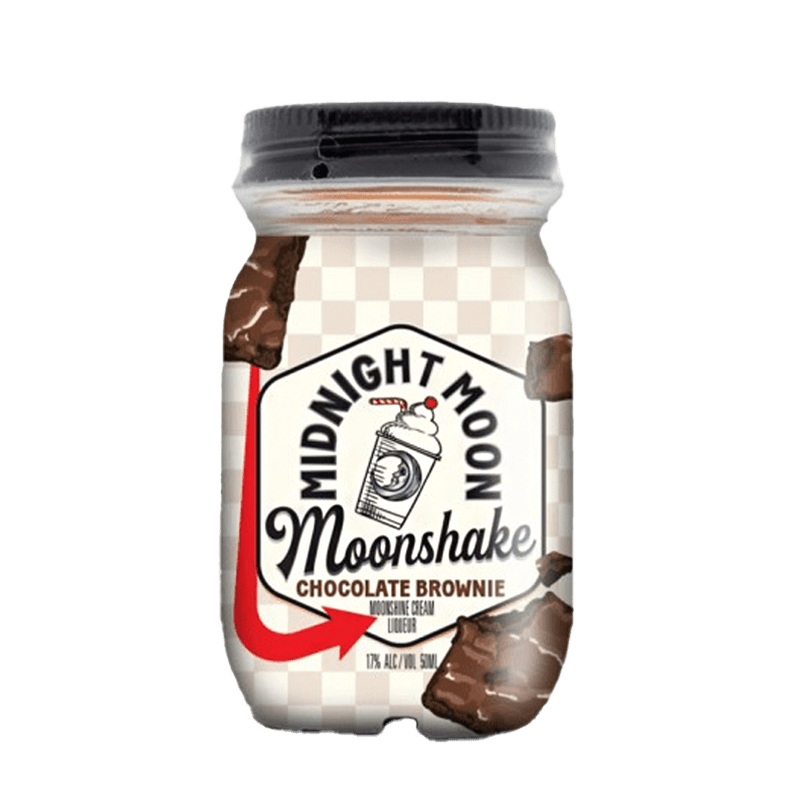 Load image into Gallery viewer, Midnight Moon Chocolate Brownie Moonshake 50mL 12 pack - Main Street Liquor
