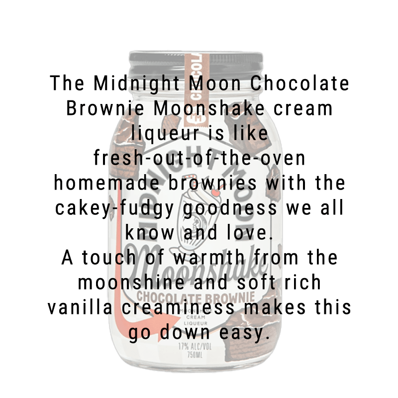 Load image into Gallery viewer, Midnight Moon Chocolate Brownie Moonshake 750mL - Main Street Liquor
